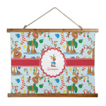 Reindeer Wall Hanging Tapestry - Wide (Personalized)