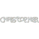 Reindeer Name/Text Decal - Custom Sizes (Personalized)