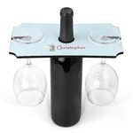 Reindeer Wine Bottle & Glass Holder (Personalized)
