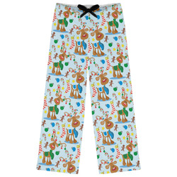 Reindeer Womens Pajama Pants - S