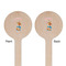 Reindeer Wooden 6" Stir Stick - Round - Double Sided - Front & Back