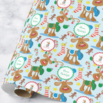 Reindeer Wrapping Paper Roll - Large (Personalized)