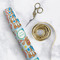 Reindeer Wrapping Paper Roll - Matte - In Context