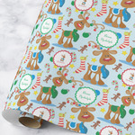 Reindeer Wrapping Paper Roll - Large - Matte (Personalized)