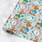 Reindeer Wrapping Paper Roll - Matte - Medium - Main