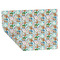 Reindeer Wrapping Paper Sheet - Double Sided - Folded