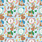 Reindeer Wrapping Paper Square