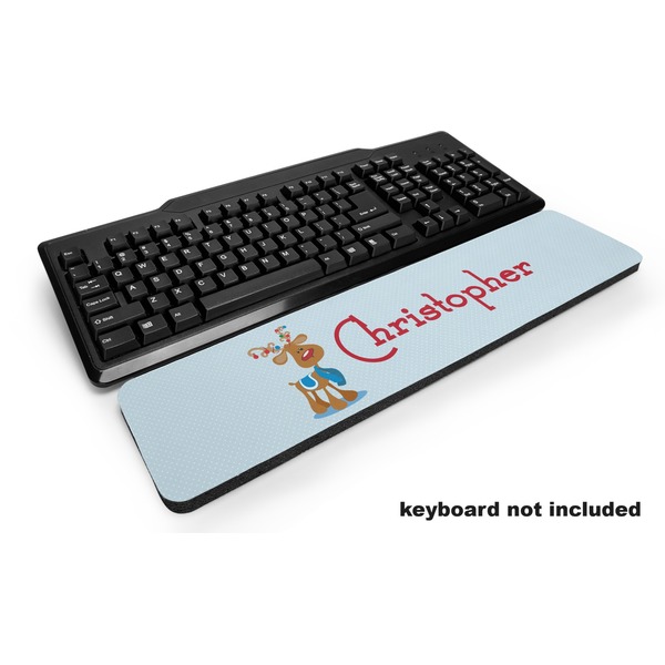 Custom Reindeer Keyboard Wrist Rest (Personalized)