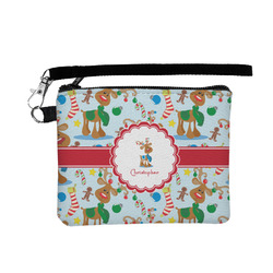 Reindeer Wristlet ID Case w/ Name or Text