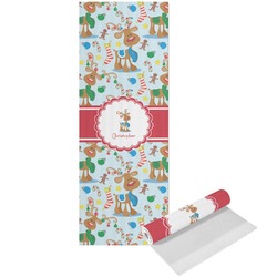 Reindeer Yoga Mat - Printed Front (Personalized)