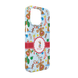 Reindeer iPhone Case - Plastic - iPhone 13 (Personalized)