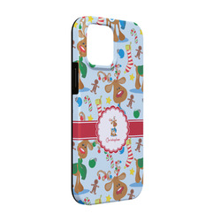 Reindeer iPhone Case - Rubber Lined - iPhone 13 (Personalized)