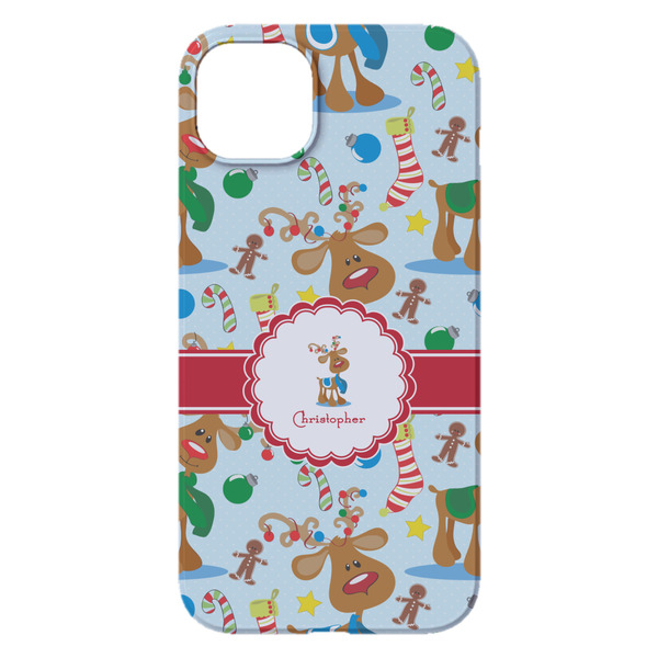 Reindeer iPhone 14 Plus Case - Back
