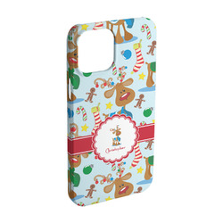 Reindeer iPhone Case - Plastic - iPhone 15 Pro (Personalized)