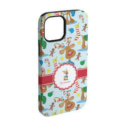 Reindeer iPhone Case - Rubber Lined - iPhone 15 Pro (Personalized)
