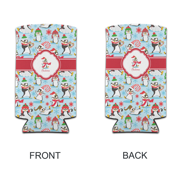 Christmas Penguins 12oz Tall Can Sleeve - APPROVAL