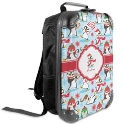 Christmas Penguins Kids Hard Shell Backpack (Personalized)