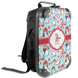 Christmas Penguins Kids Hard Shell Backpack (Personalized)