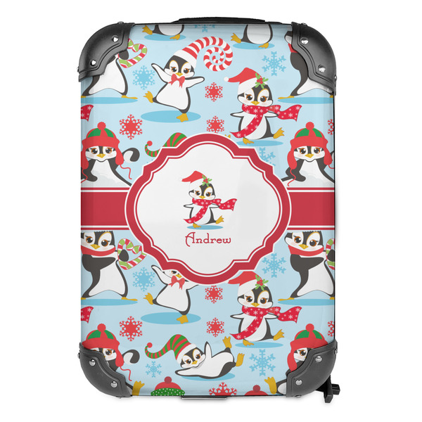 Christmas Penguins 13" Hard Shell Backpacks - FRONT
