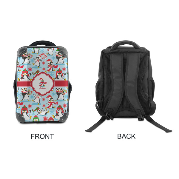Christmas Penguins 15" Backpack - APPROVAL
