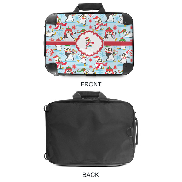 Christmas Penguins 18" Laptop Briefcase - APPROVAL