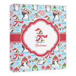 Christmas Penguins Canvas Print - 20x24 (Personalized)