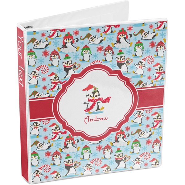 Christmas Penguins 3-Ring Binder 3/4 - Main