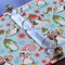 Christmas Penguins 3 Ring Binders - Full Wrap - 1" - DETAIL