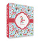 Christmas Penguins 3 Ring Binder - Full Wrap - 2" (Personalized)