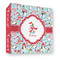 Christmas Penguins 3 Ring Binders - Full Wrap - 3" - FRONT