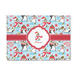 Christmas Penguins 4' x 6' Indoor Area Rug (Personalized)