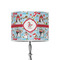 Christmas Penguins 8" Drum Lamp Shade - Poly-film (Personalized)