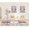 Christmas Penguins 8'x10' Indoor Area Rugs - IN CONTEXT