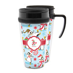 Christmas Penguins Acrylic Travel Mug (Personalized)