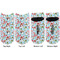 Christmas Penguins Adult Ankle Socks - Double Pair - Front and Back - Apvl
