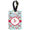 Christmas Penguins Metal Luggage Tag w/ Name or Text