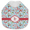 Christmas Penguins Jersey Knit Baby Bib w/ Name or Text