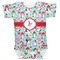 Christmas Penguins Baby Bodysuit 3-6 (Personalized)