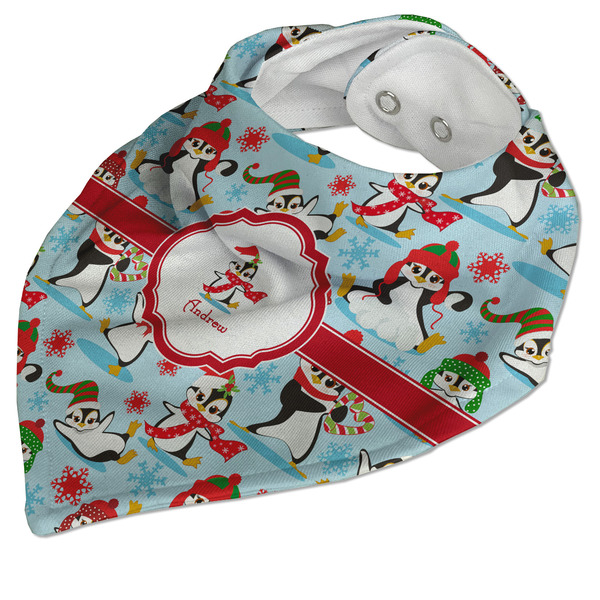 Christmas Penguins Bandana Closed