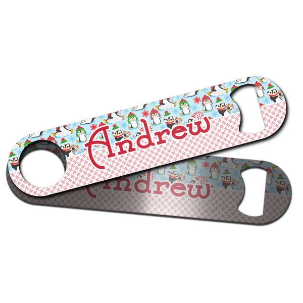 Christmas Penguins Bar Bottle Opener - Main