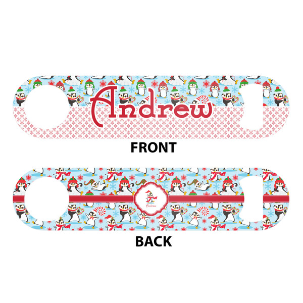 Christmas Penguins Bar Bottle Opener - White - Approval