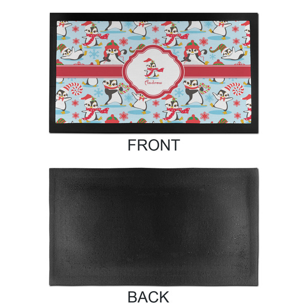 Christmas Penguins Bar Mat - Small - APPROVAL