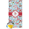 Christmas Penguins Beach Towel w/ Beach Ball
