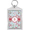 Christmas Penguins Bling Keychain (Personalized)