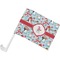 Christmas Penguins Car Flag - Small w/ Name or Text