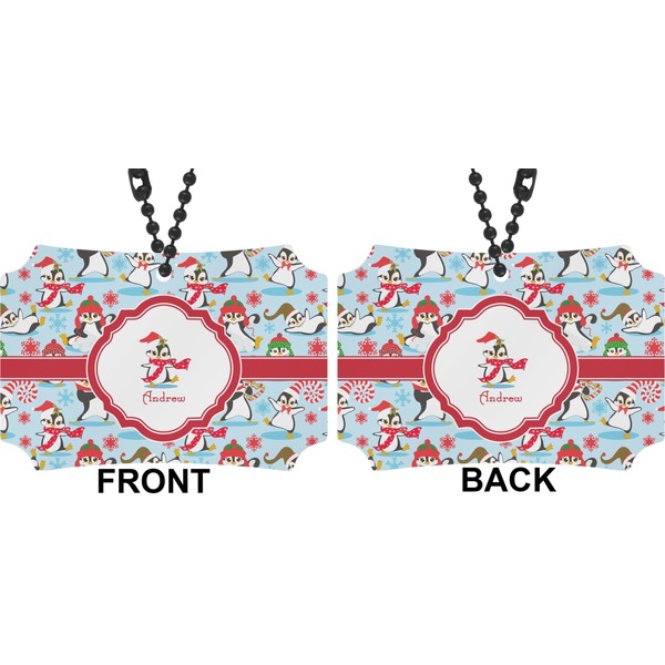 Christmas Penguins Car Ornament - Berlin (Approval)