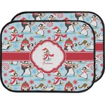 Christmas Penguins Car Floor Mats (Back Seat) (Personalized)