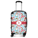 Christmas Penguins Suitcase - 20" Carry On (Personalized)