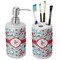 Christmas Penguins Ceramic Bathroom Accessories Set (Personalized)