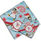 Christmas Penguins Cloth Napkins - Personalized Lunch & Dinner (PARENT MAIN)